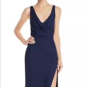 NWT Formal Navy Fame & Partners Dress Size 6